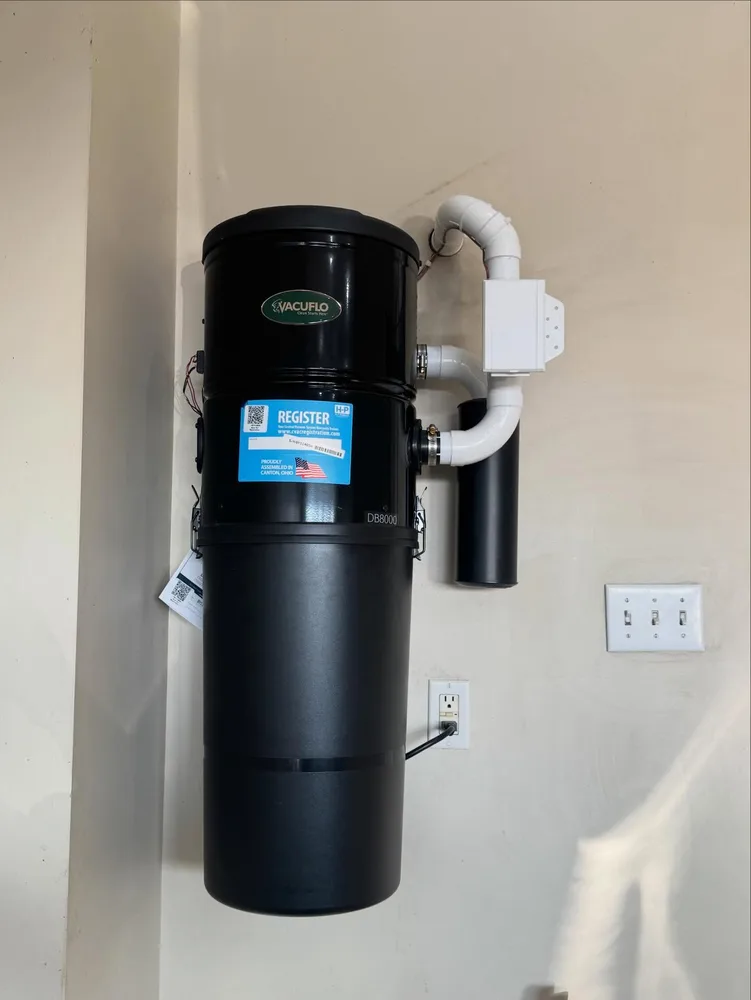 Festus central vacuum power unit after replacement